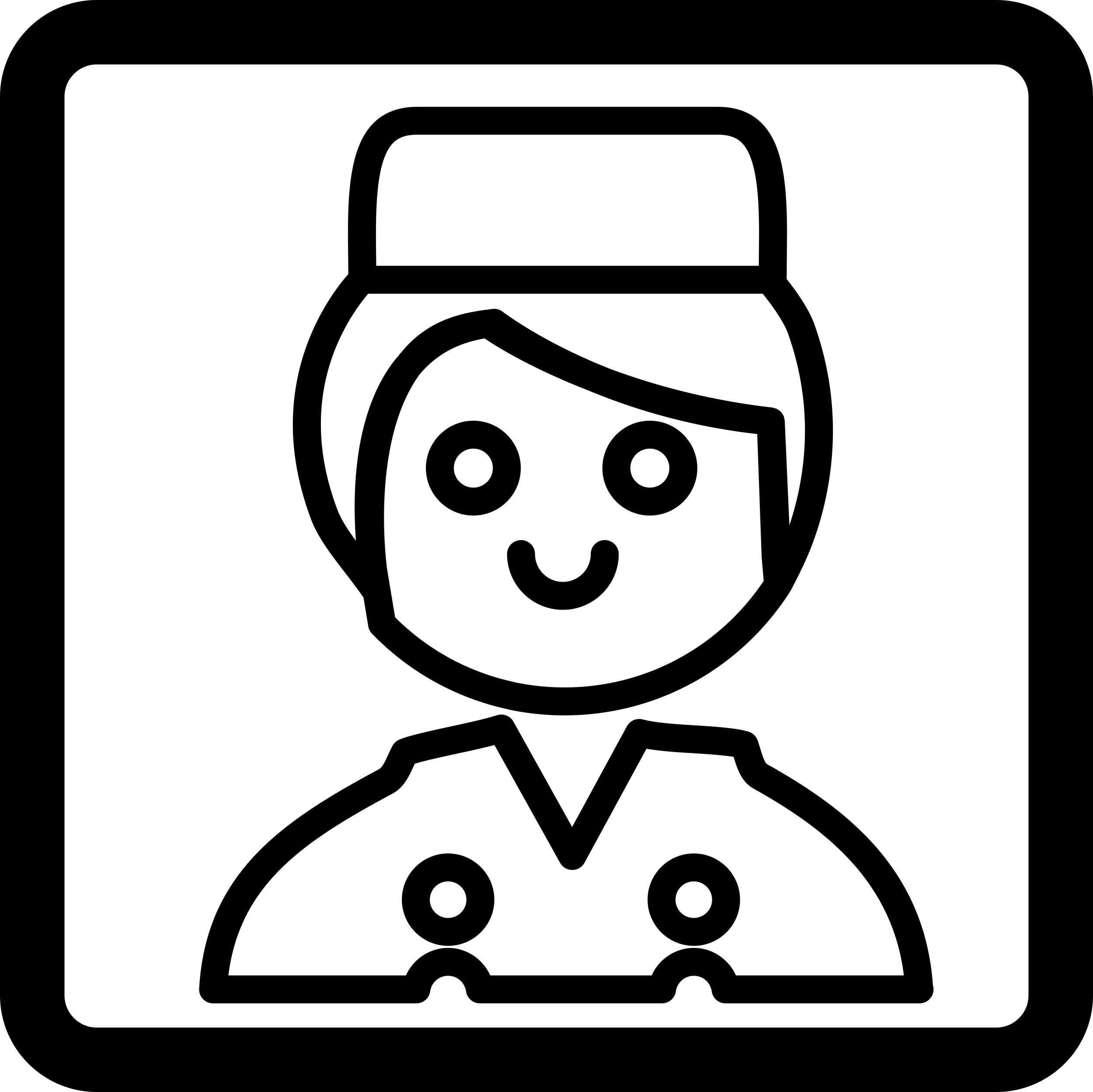 Bell Boy Portrait Stencil Svg Design File Free Vectors